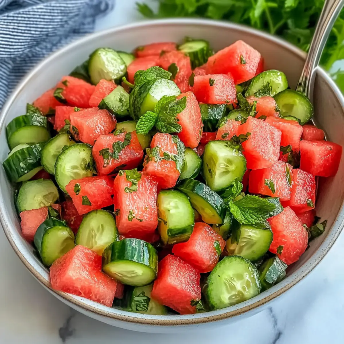 Watermelon Cucumber Salad: The Ultimate Picnic Food Idea