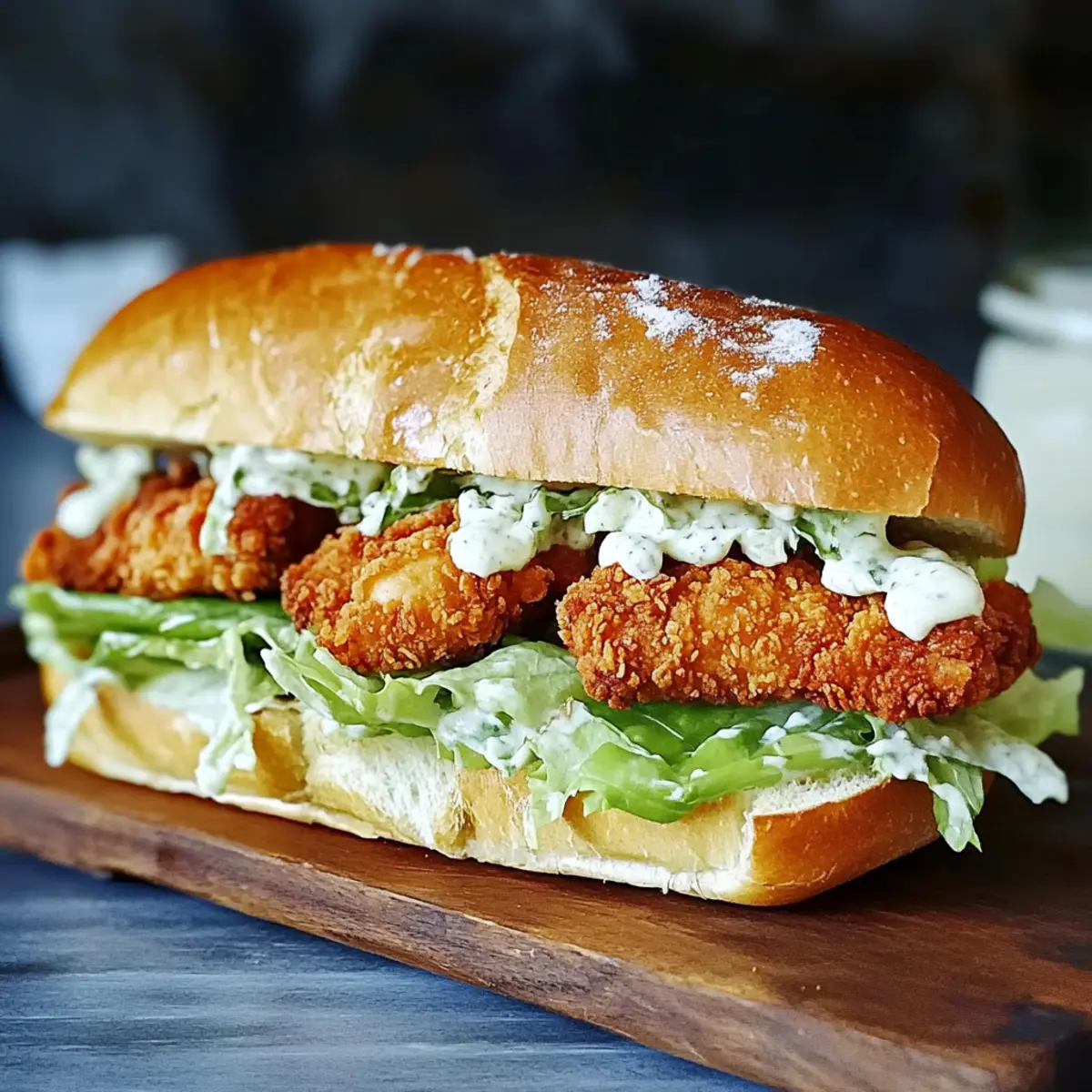 Crispy Chicken Caesar Sandwich for Ultimate Flavor Bliss