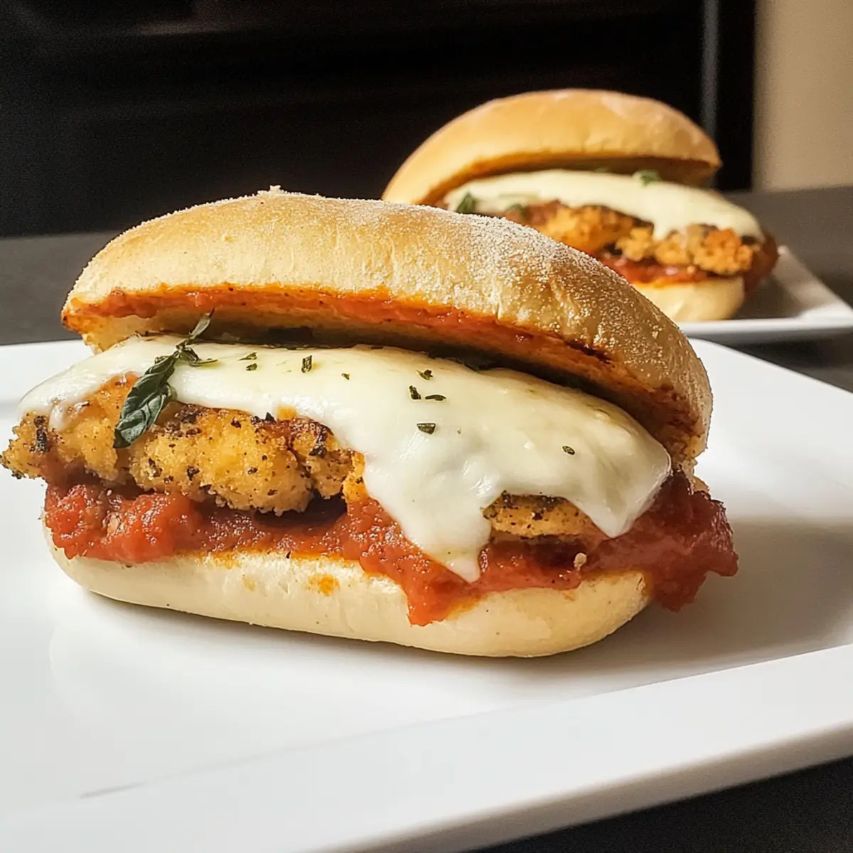 Crispy Chicken Parmesan Sandwiches That Kids Will Love