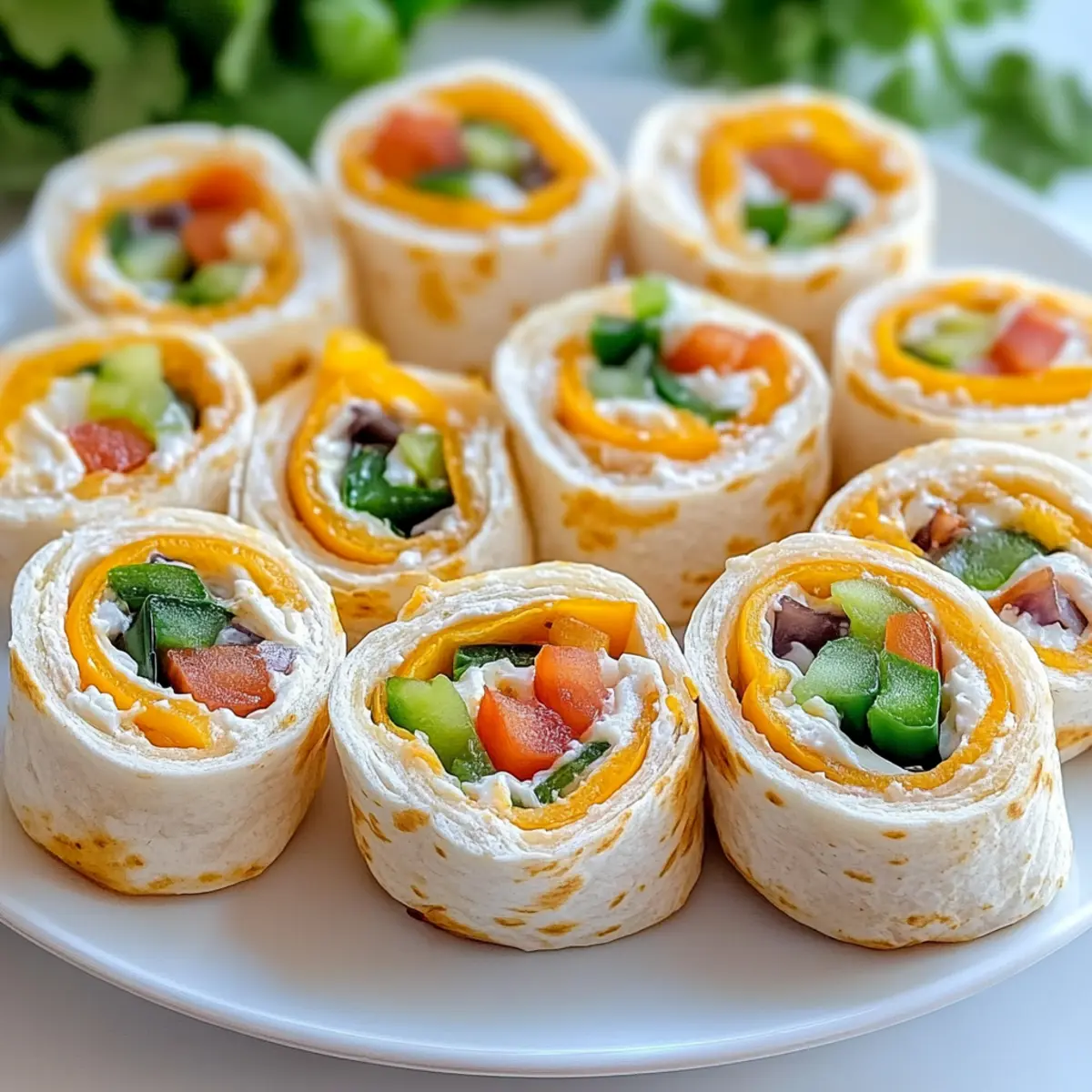 Delicious Picnic Idea: Taco Cream Cheese Pinwheels Bliss