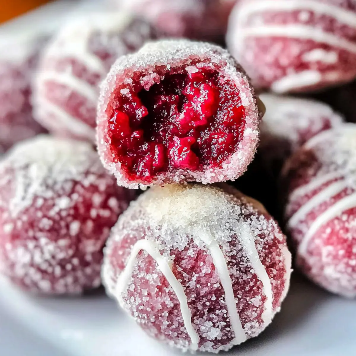 Indulge in White Chocolate Raspberry Truffles Bliss