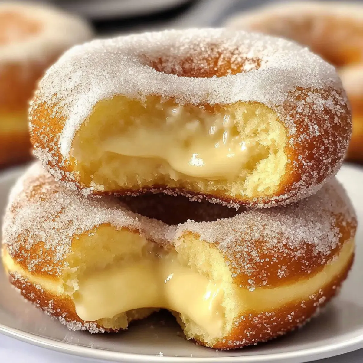 Heavenly Bavarian Cream Donuts Soft and Irresistibly Fluffy