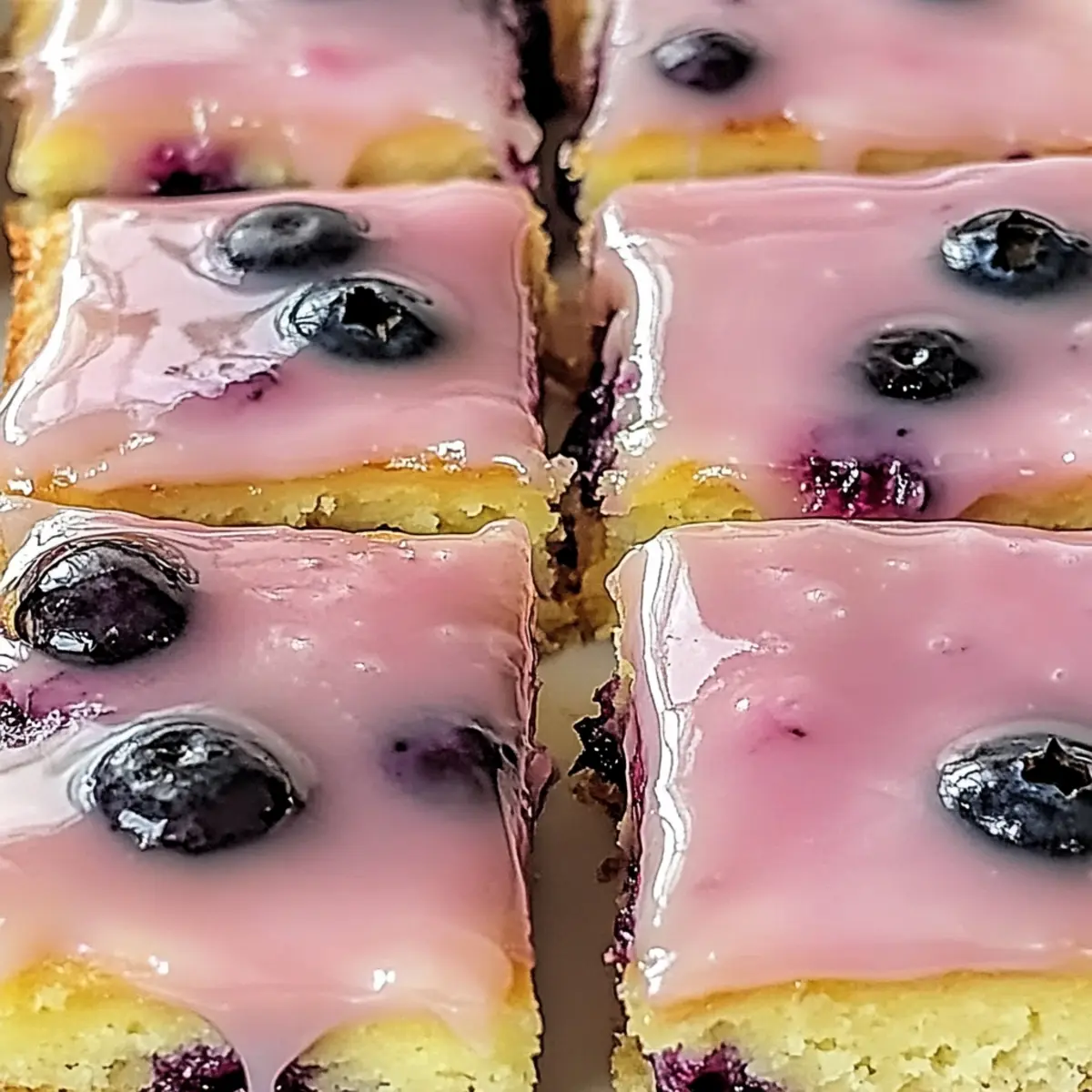 Lemon Blueberry Baked Pancake Bars for a Bright Breakfast Treat