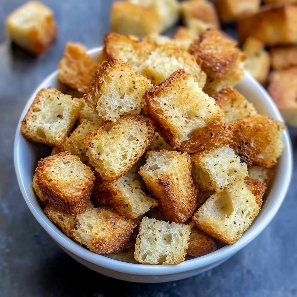 Savory Homemade Croutons to Transform Your Meals Today