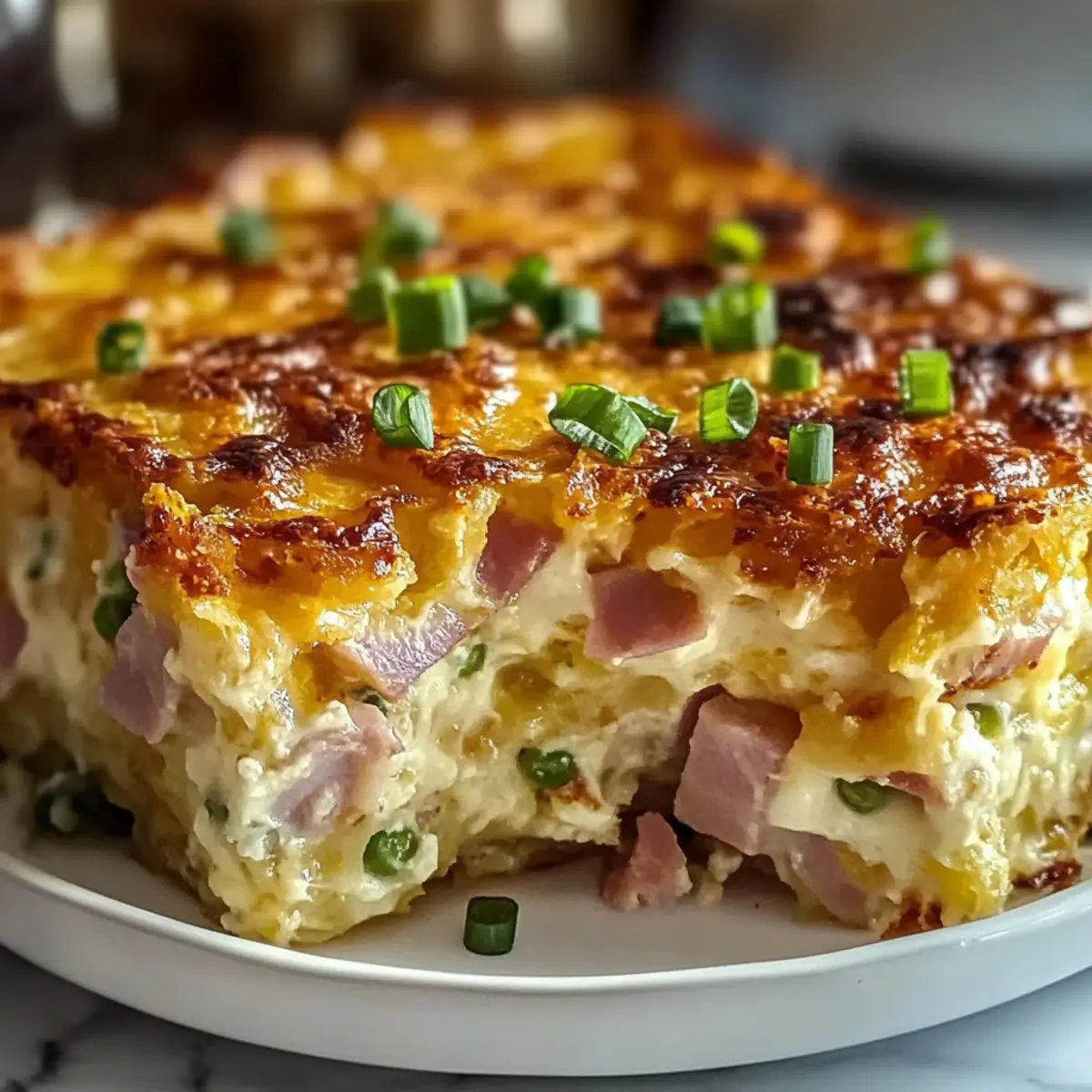 Warm and Cheesy Farmer's Casserole for Cozy Mornings
