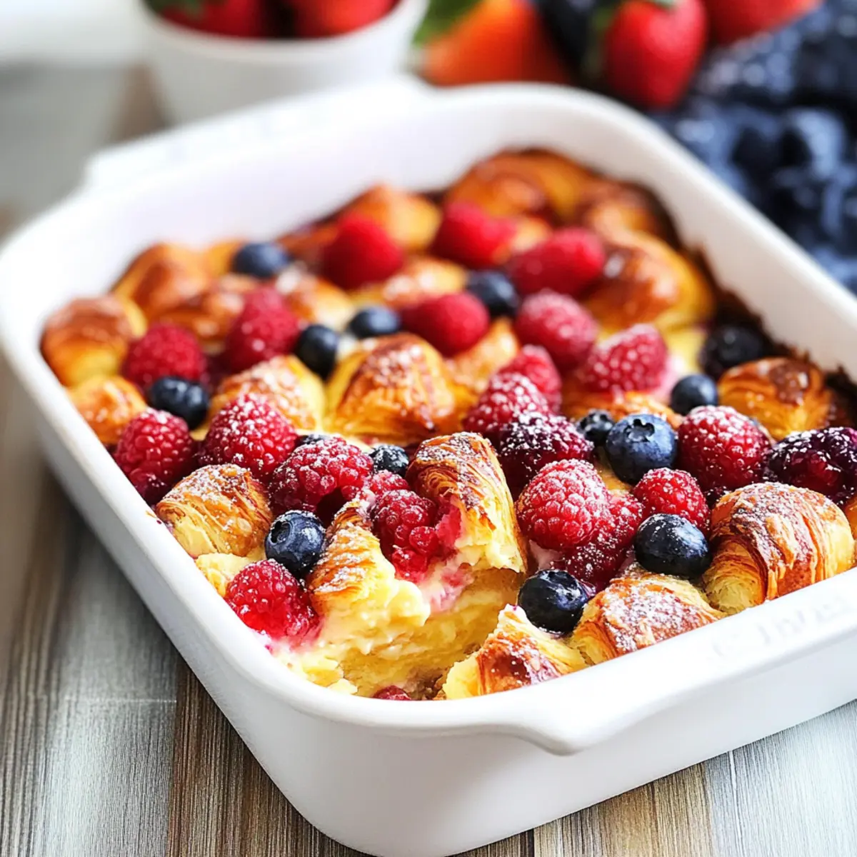 Delicious Berry Croissant Bake for Effortless Mornings