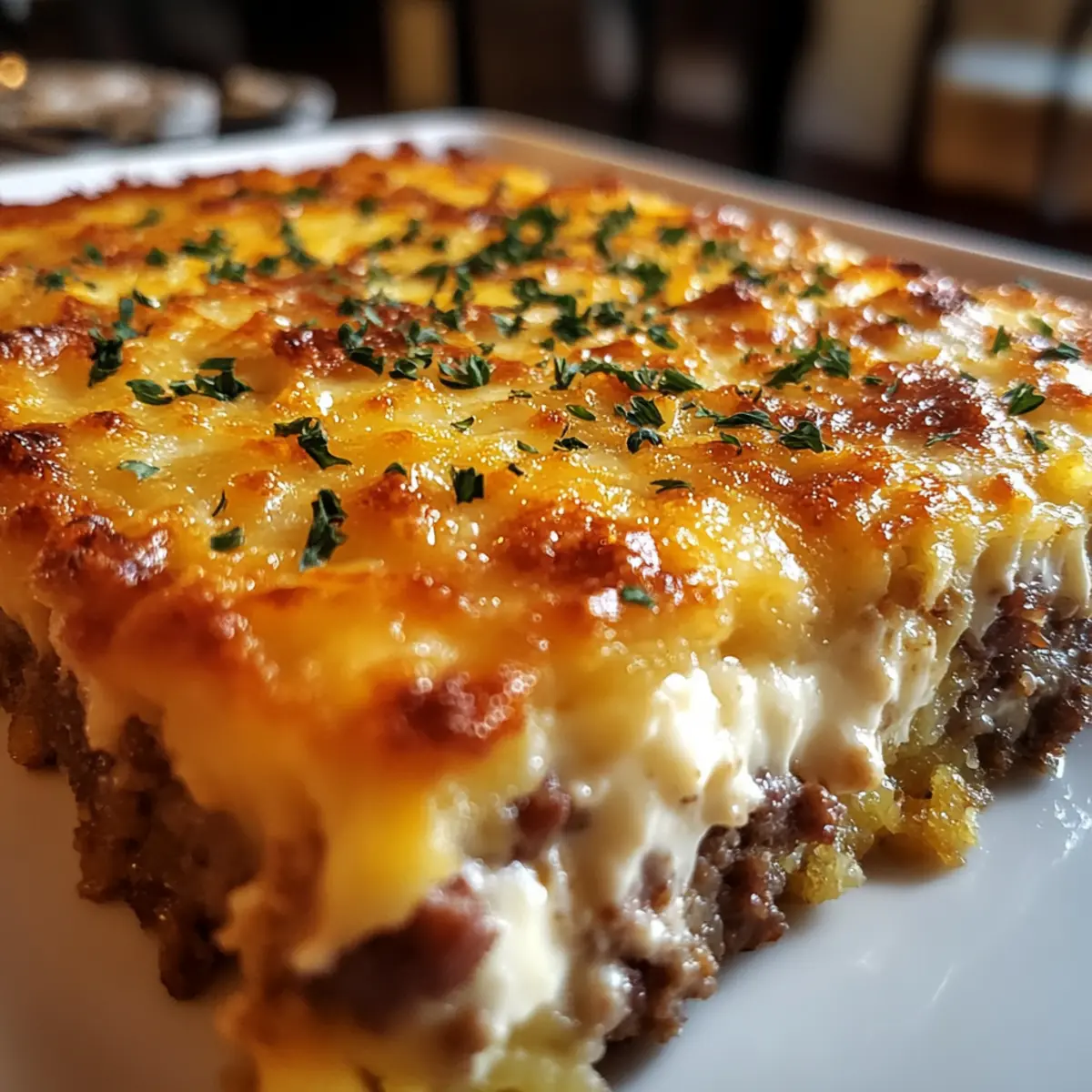 Sausage Cream Cheese Hashbrown Casserole for Cozy Mornings