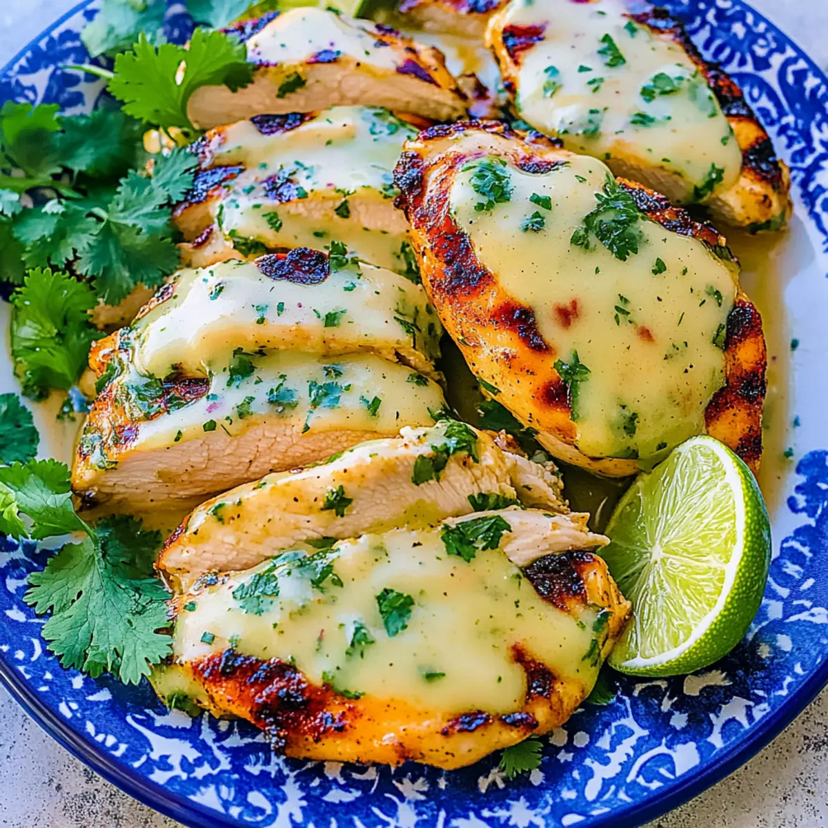 Zesty Grilled Salsa Verde Pepper Jack Chicken for Summer Fun