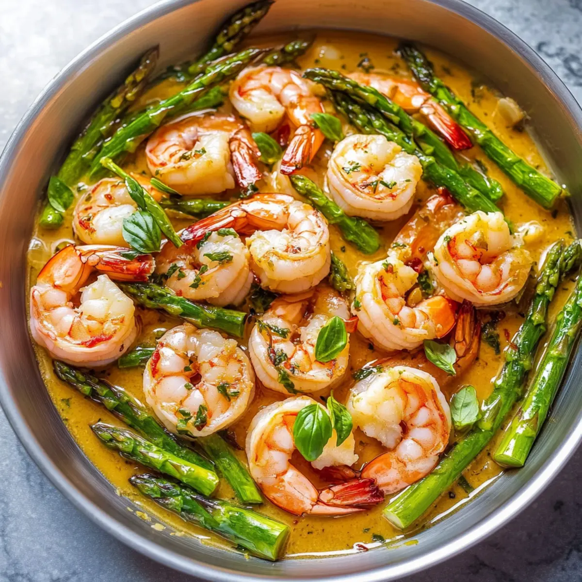 Lemon Garlic Shrimp and Asparagus - Quick Flavor Explosion!