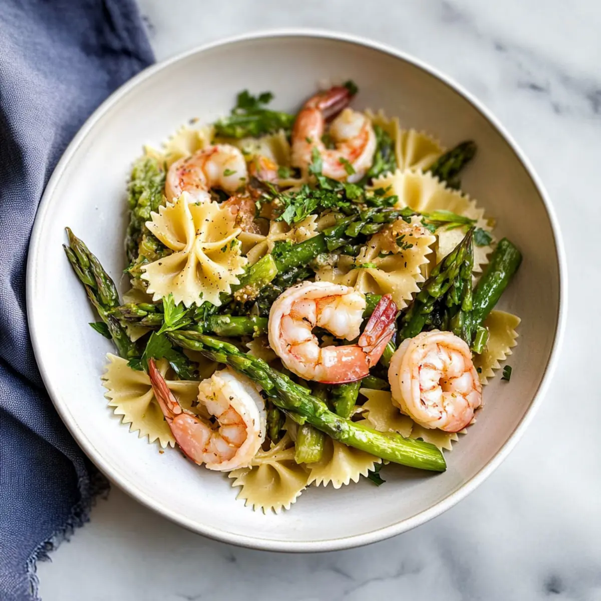 Shrimp and Asparagus Pasta: A Quick, Bright Dinner Delight