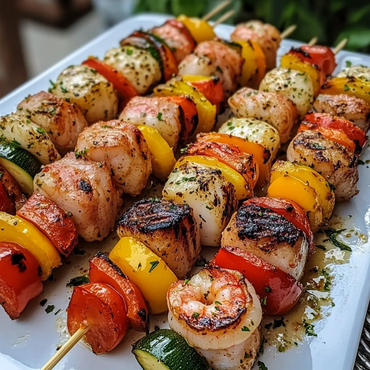 Grilled Seafood Skewers: A Flavorful Summer Delight