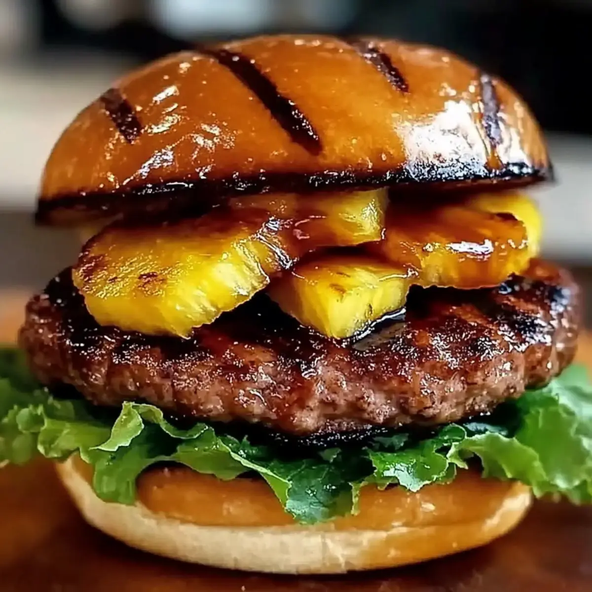 Savory Hawaiian Teriyaki Pineapple Burgers for Summer Fun