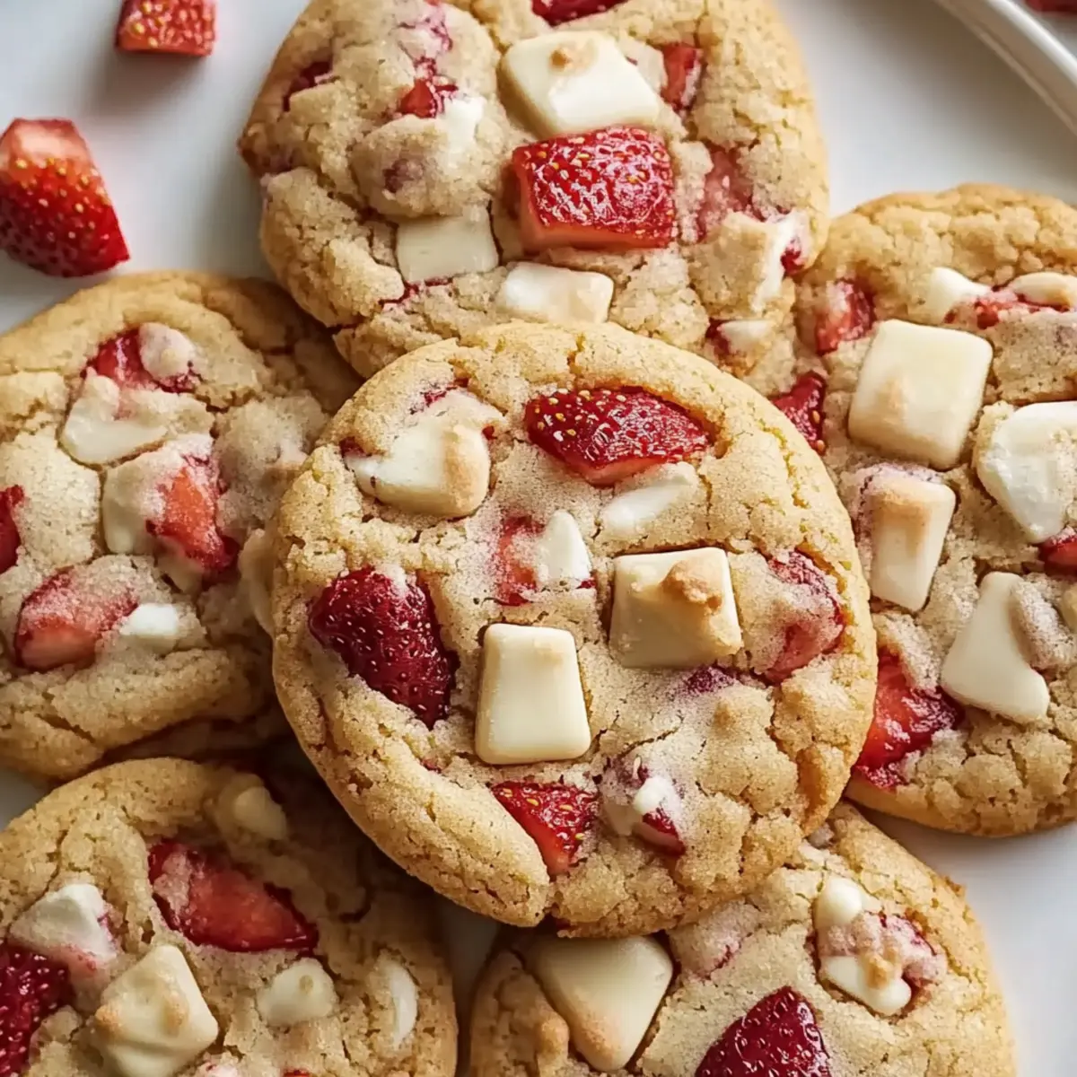Irresistible Strawberries and Cream Cookies for a Sweet Treat