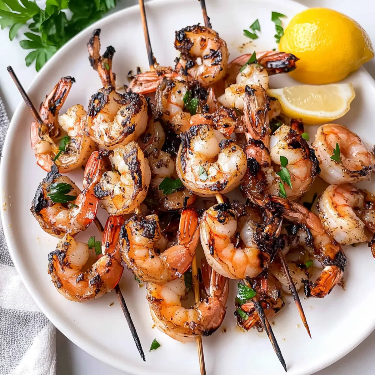 Delicious Grilled Shrimp in Garlic Lemon Marinade You’ll Love