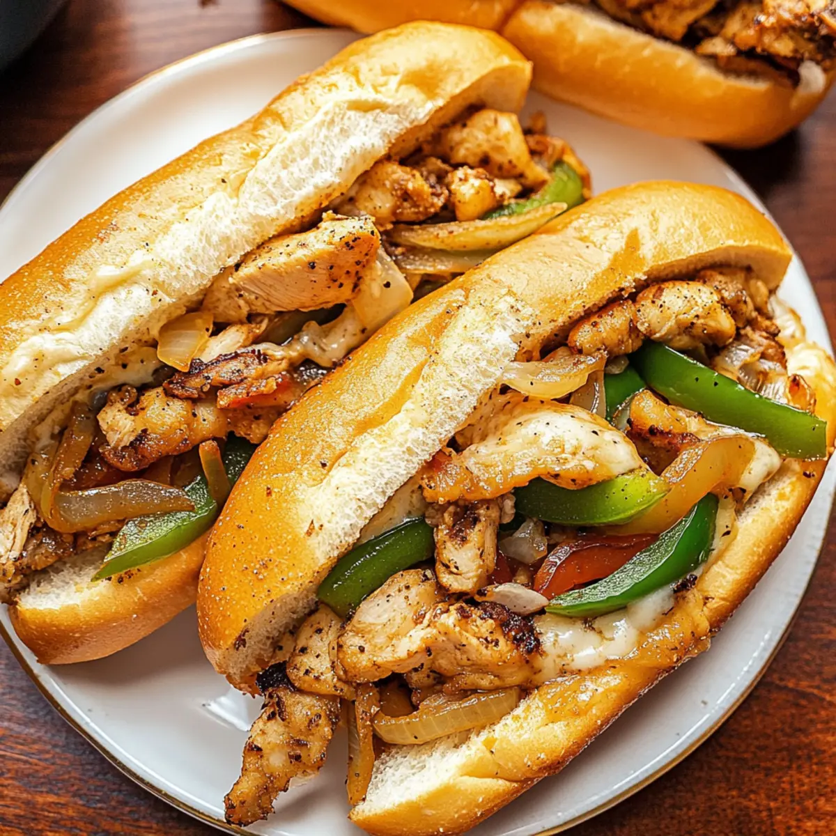 Savory Chicken Cheese Steak Sandwiches for Comfort Cravings