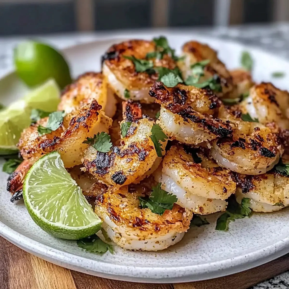 Tropical Spicy Coconut and Lime Grilled Shrimp Magic