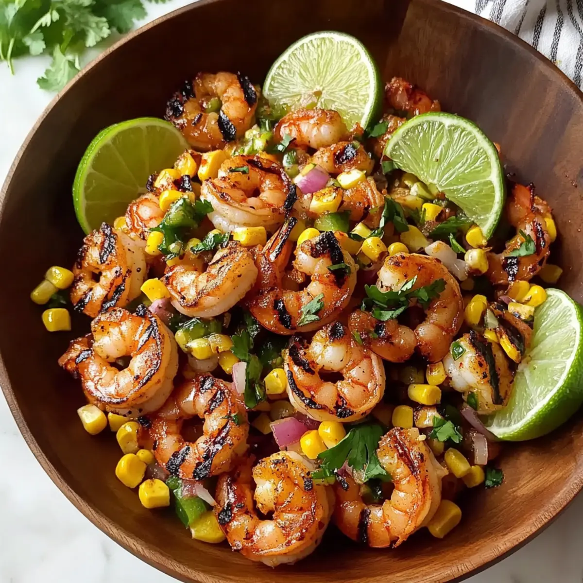 Grilled Shrimp with Corn Salsa: A Quick Summer Delight