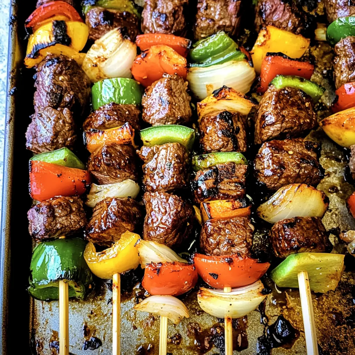Flavor-Packed Grilled Steak Kebabs for Summer Fun