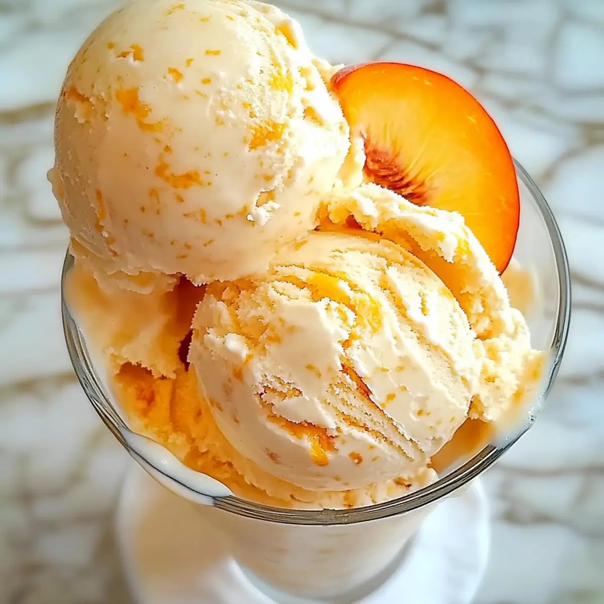 Fresh Georgia Peach Ice Cream That’s Unforgettable and Easy