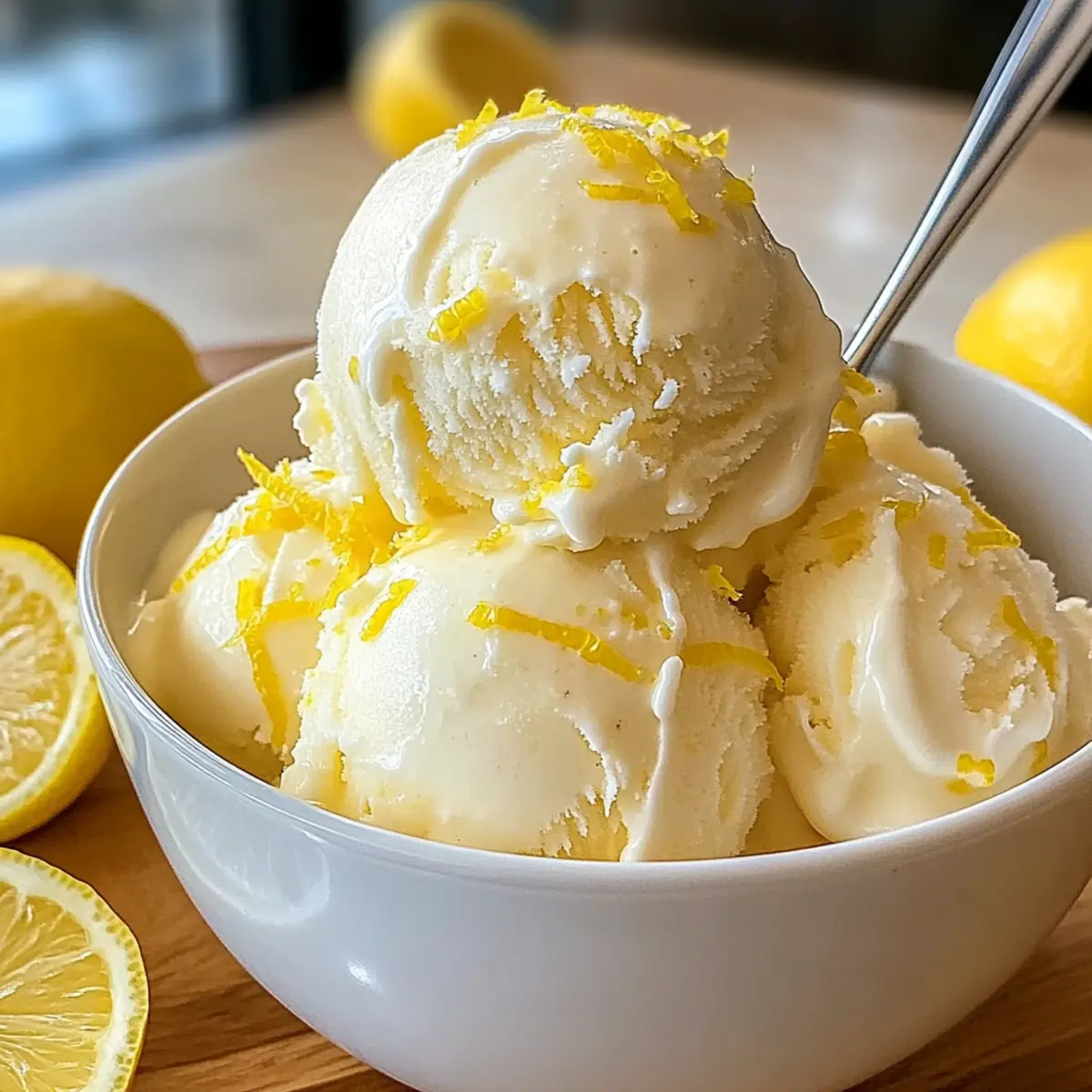 Creamy Lemon Ice Cream: Your New Favorite Summer Treat