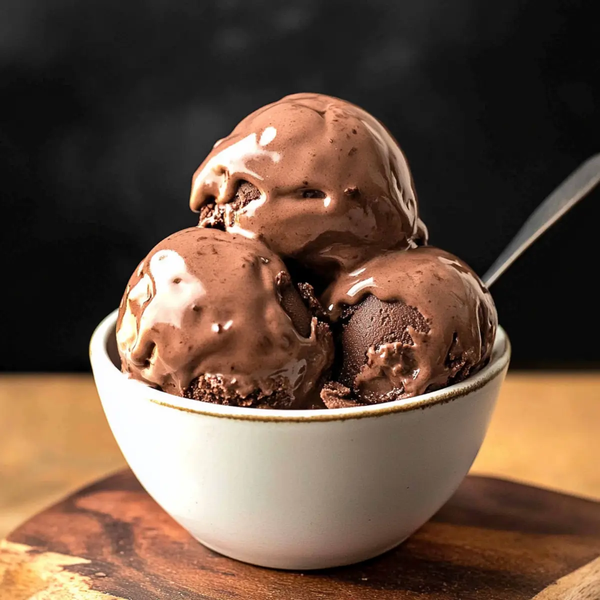 Creamy Chocolate Ice Cream – No Machine, Pure Indulgence