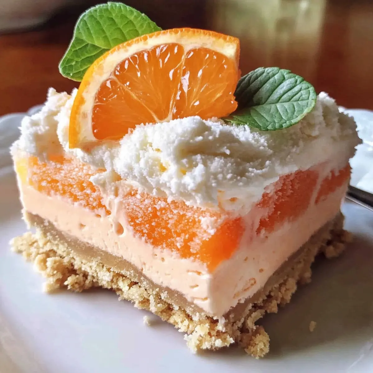 Refreshing Orange Creamsicle Frozen Dessert for Summer Bliss