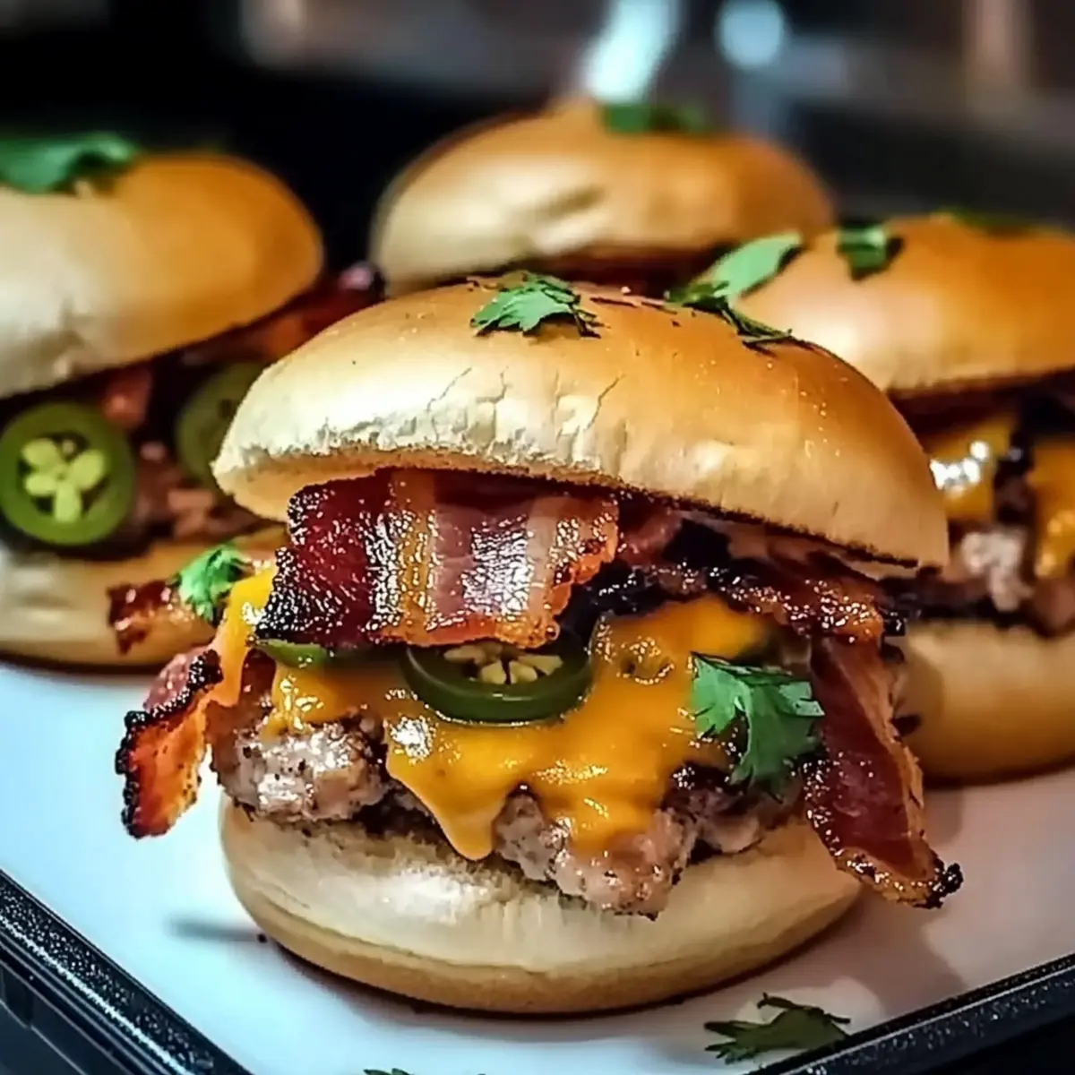 Ultimate Cowboy Sliders with Bacon and Jalapeño Bliss