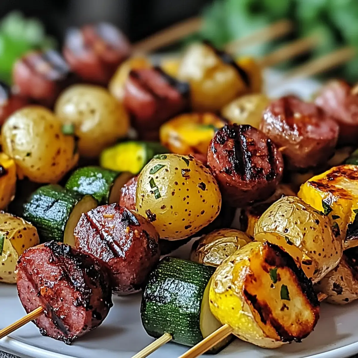 Savor Summer with Cowboy Butter Kielbasa and Potato Skewers
