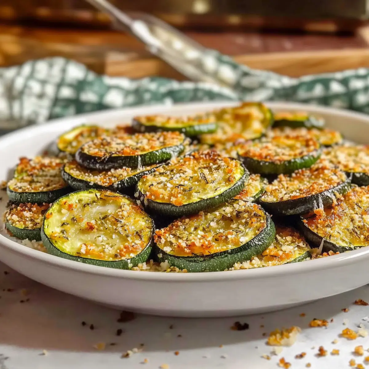 Crispy Baked Zucchini with Parmesan Cheese for Guilt-Free Snacking