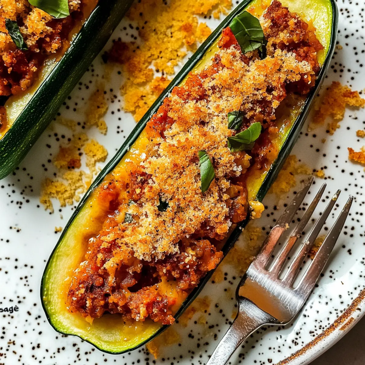Delicious Vegetarian Italian Stuffed Zucchini You Must Try
