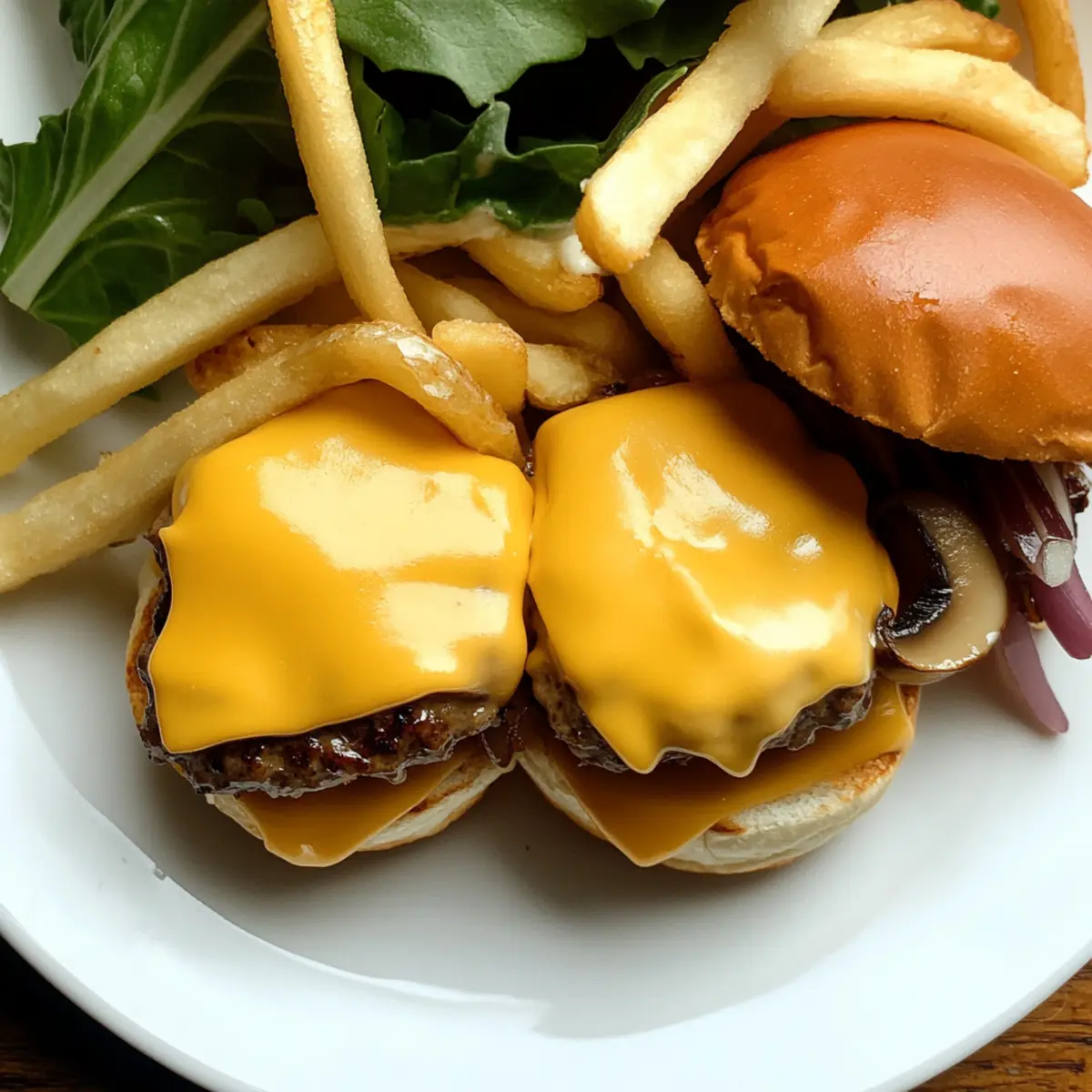 Cheeseburger Sliders with Caramelized Onions for Family Fun
