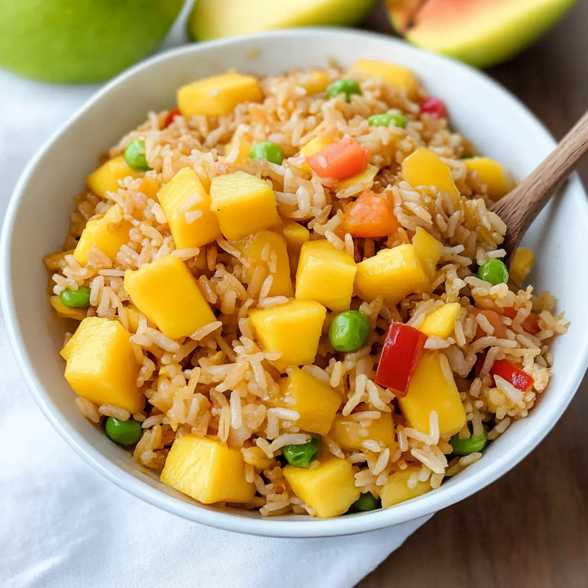 Mango Fried Rice: A Colorful 15-Minute Vegan Treat