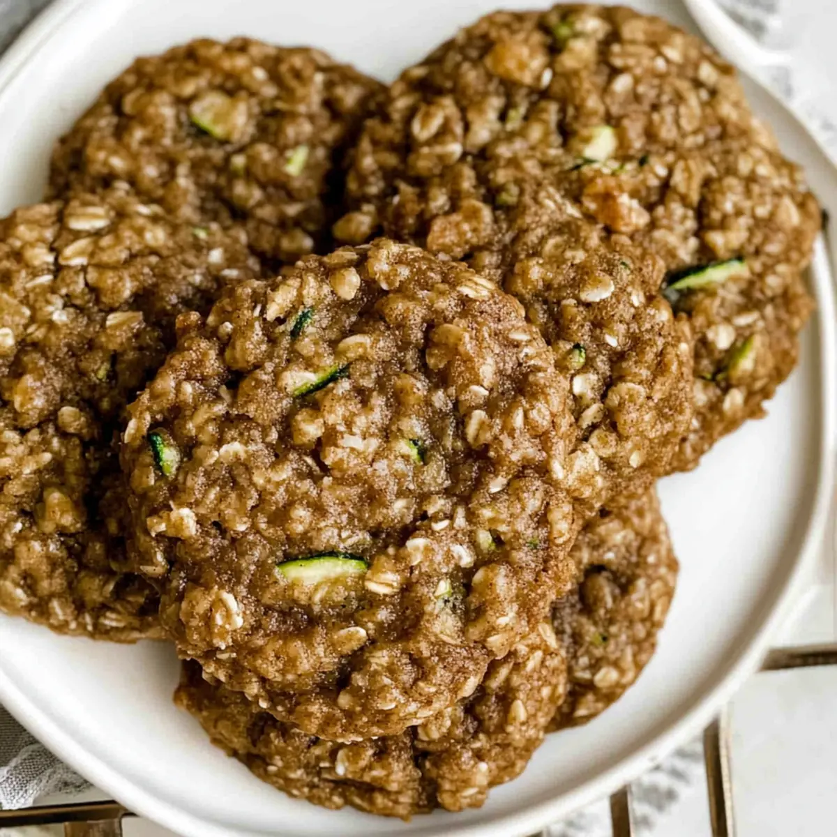 Irresistible Healthy Zucchini Oatmeal Cookies You’ll Love