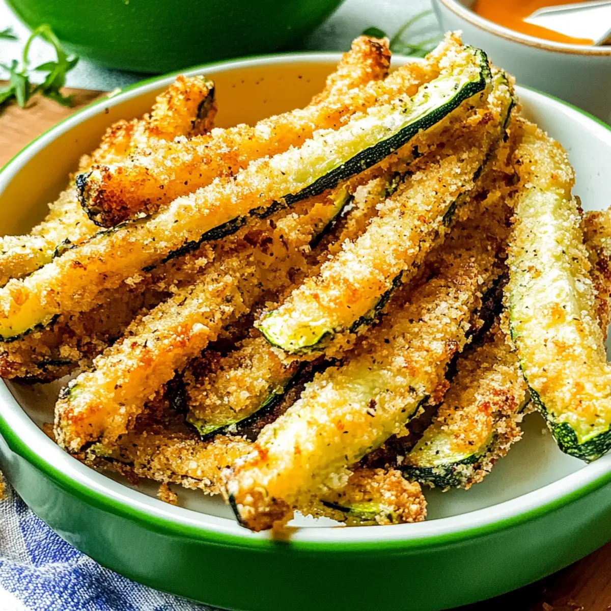 Crispy Baked Zucchini Fries for Guilt-Free Snacking