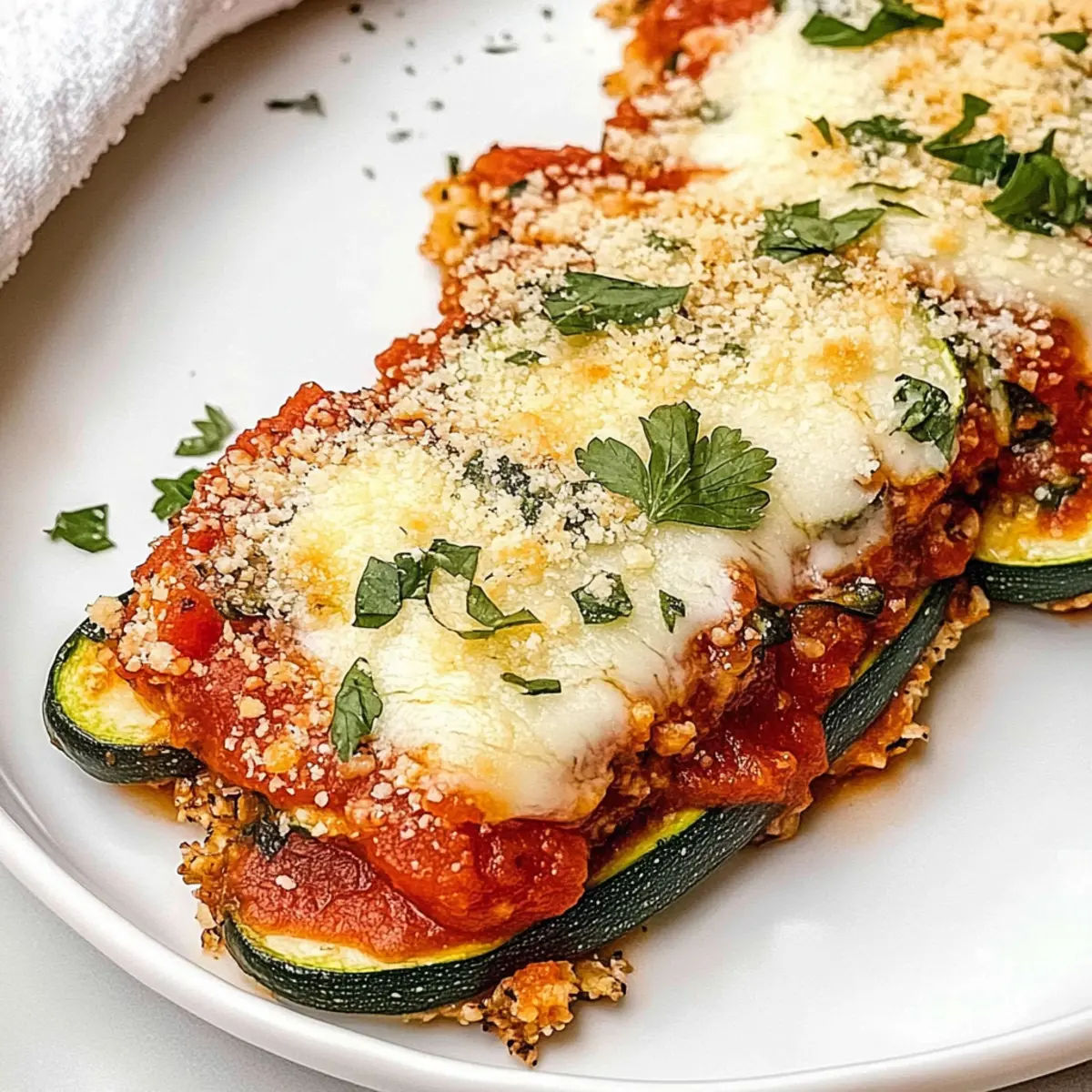 Irresistible Three Cheese Zucchini Parmesan for Cozy Evenings