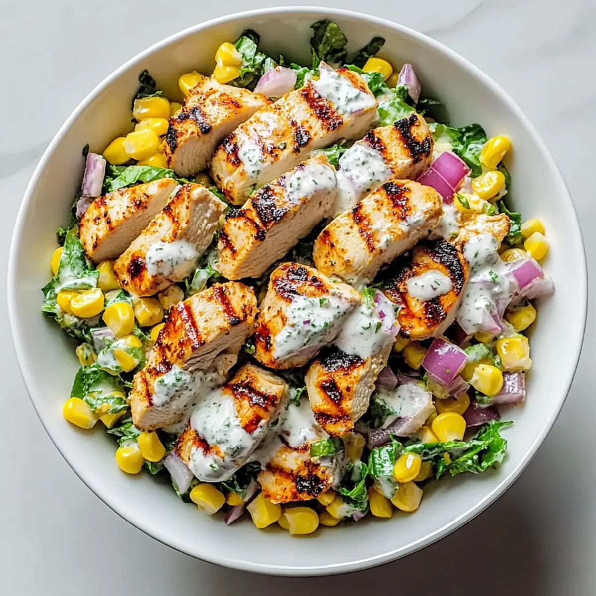 Creamy Chicken Street Corn Salad: A Flavorful Summer Delight