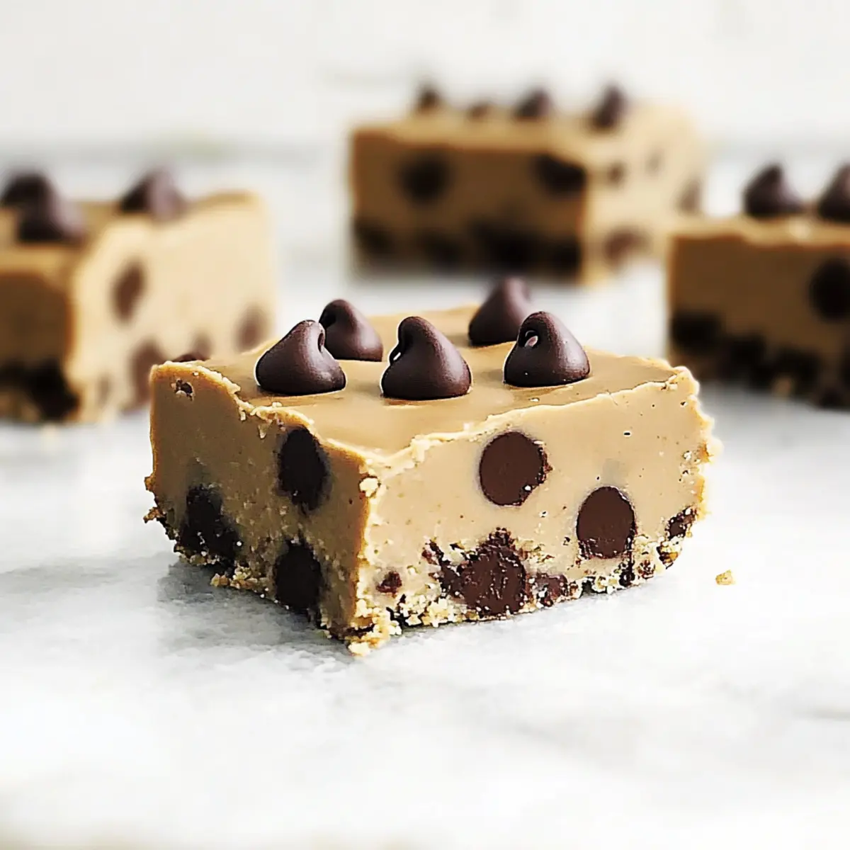Decadent Chocolate Chip Cookie Dough Bars for Easy Indulgence