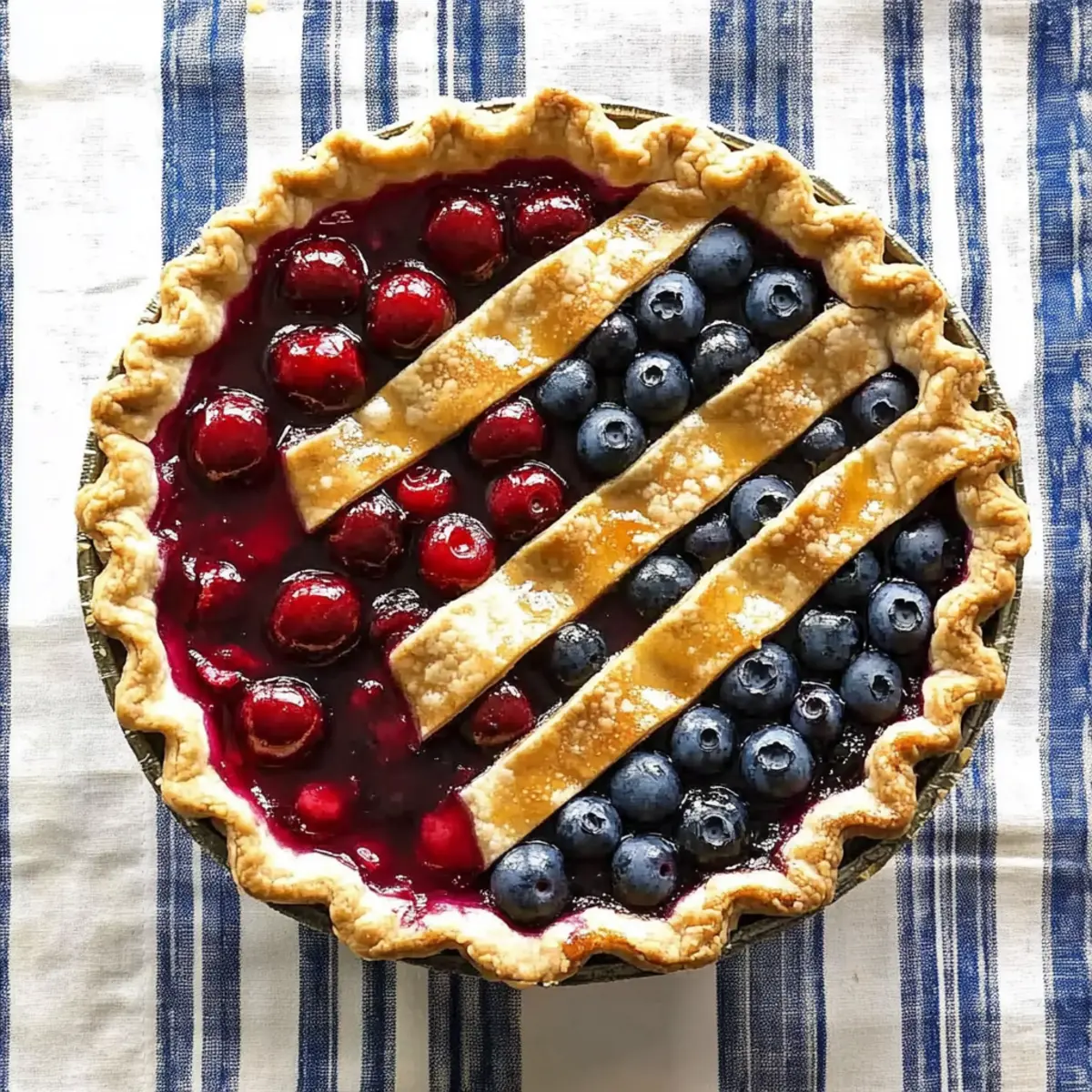 Savor the Summer: Cherry and Blueberry Pie Delight