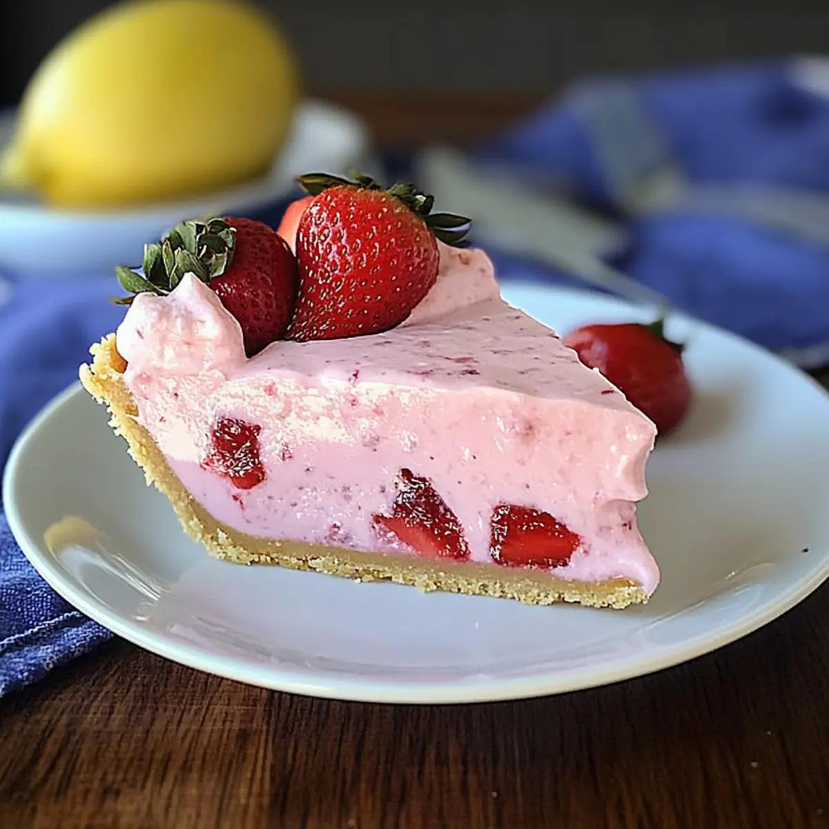 Refresh Your Summer with 5-Ingredient Strawberry Lemonade Pies