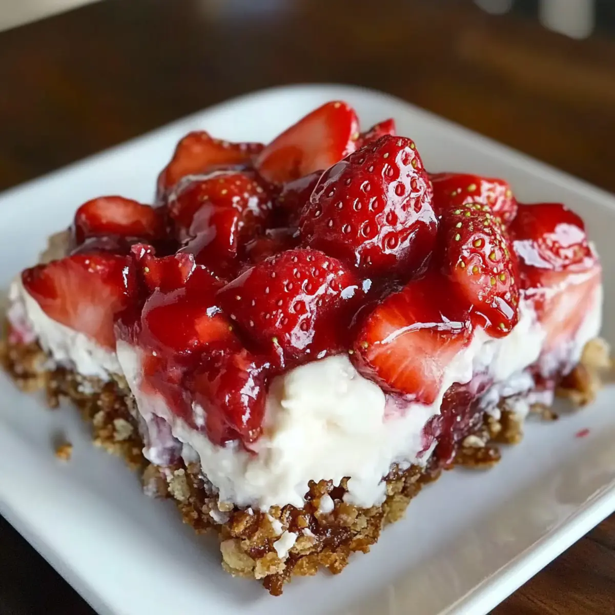No-Bake Strawberry Pretzel Salad for the Ultimate Summer Treat