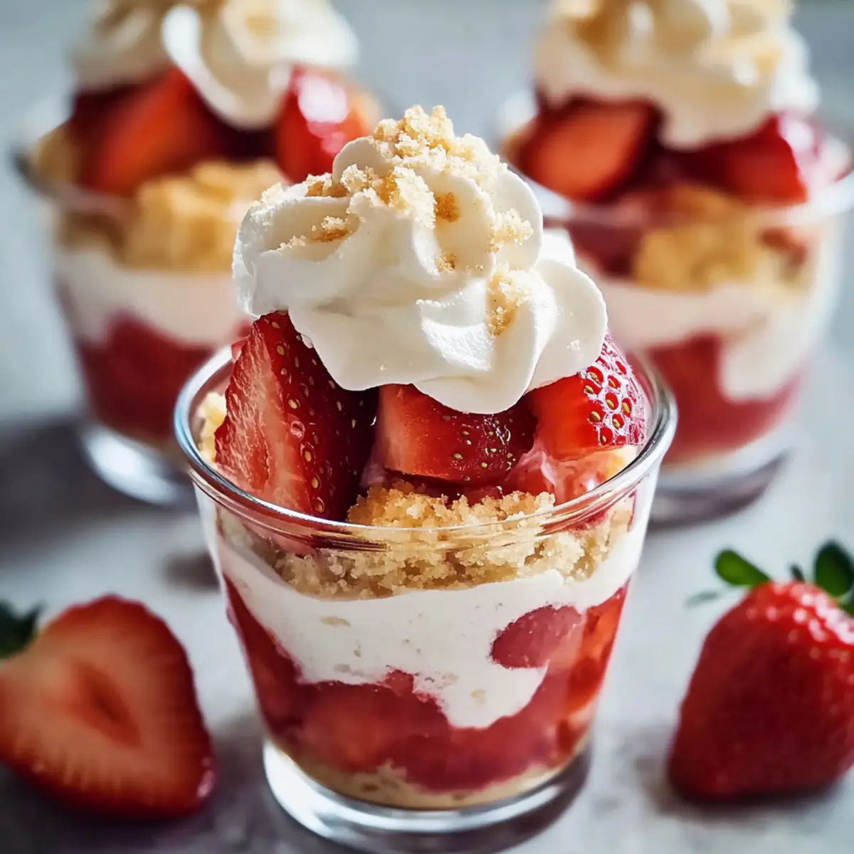 Irresistible Strawberry Shortcake Pudding Cups You’ll Love