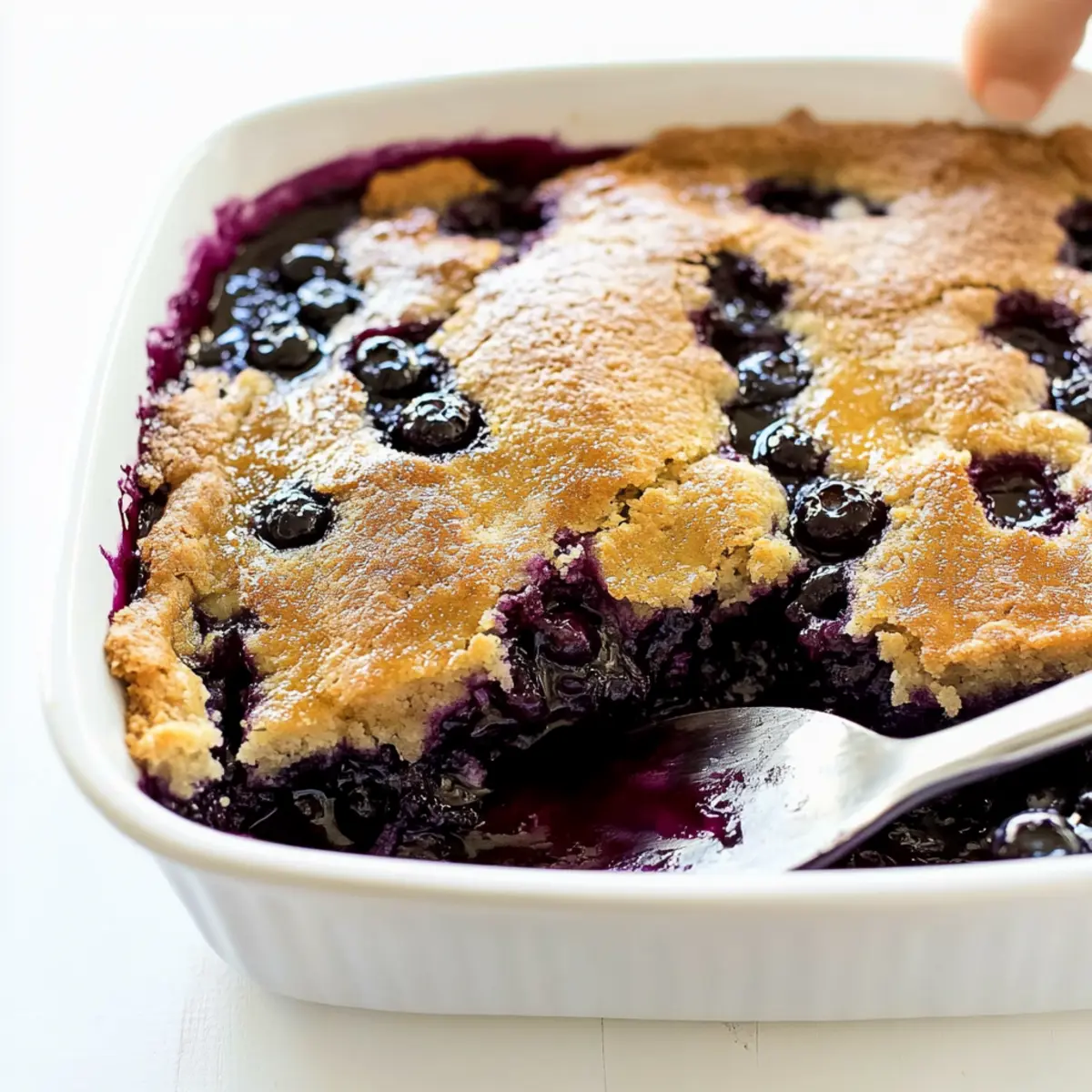 Southern Blueberry Cobbler That Melts in Your Mouth