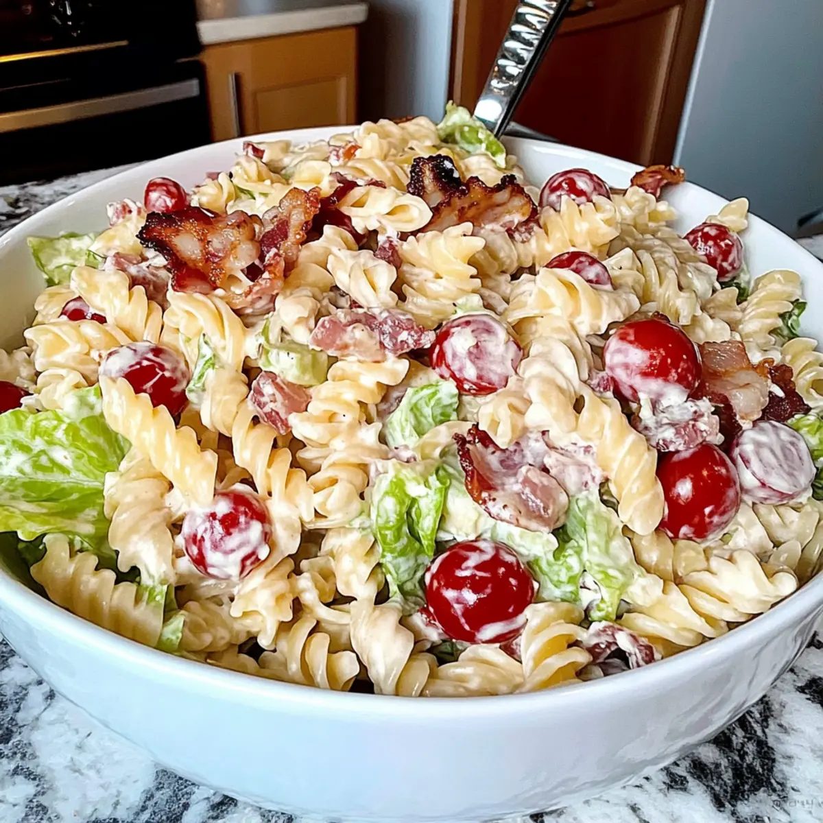 BLT Pasta Salad – A Creamy, Crunchy Summer Delight