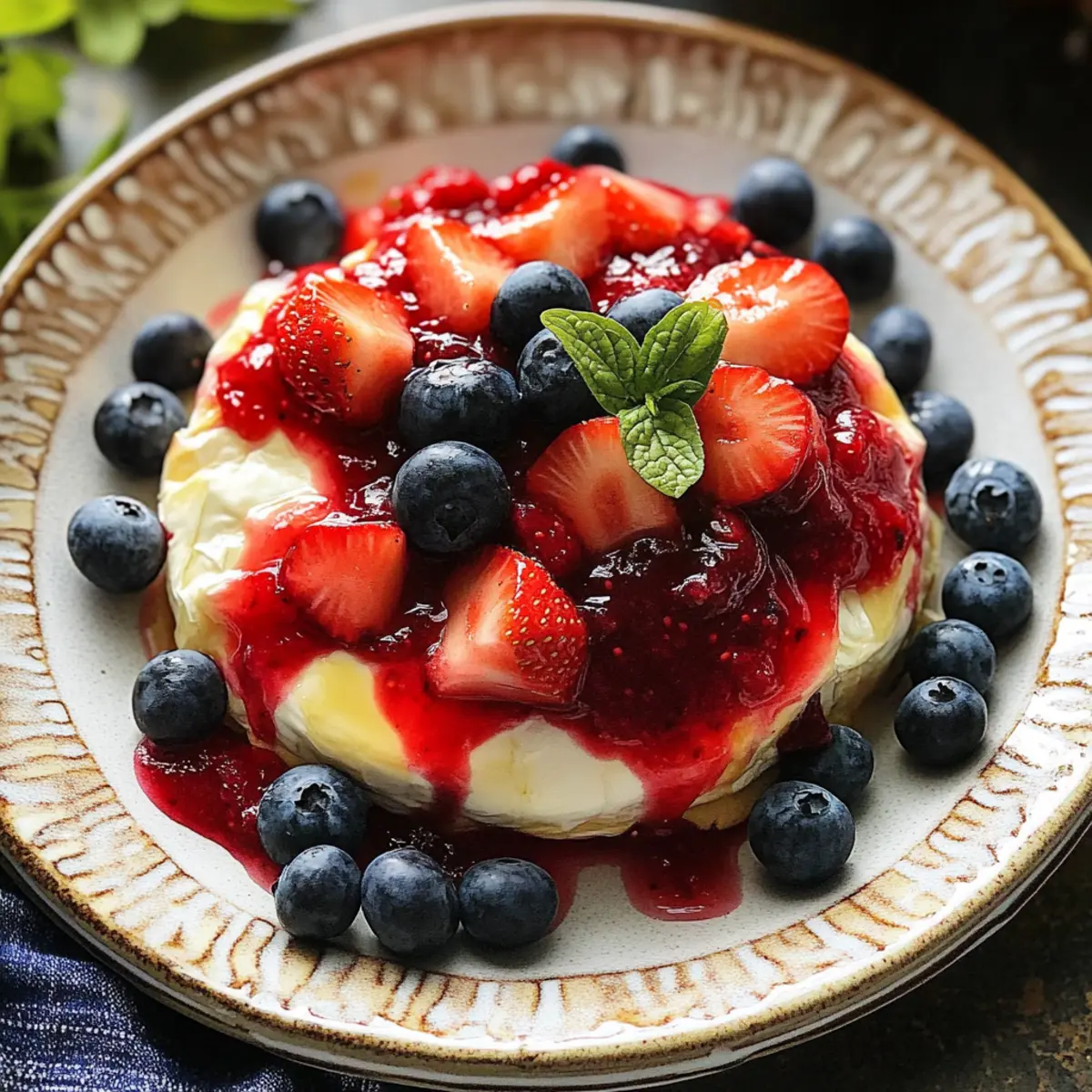 Irresistible Strawberry Baked Brie – Your New Favorite Appetizer