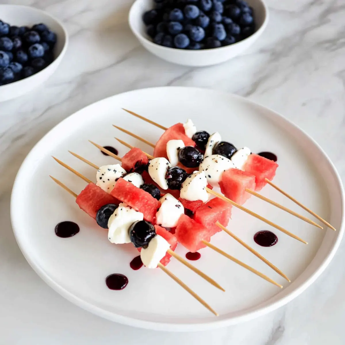 Watermelon Caprese Skewers: A Fresh Summer Delight