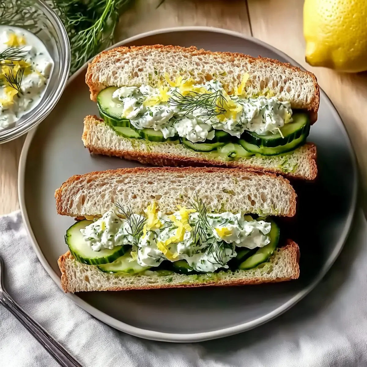 Refresh Your Day with Light Cucumber Sandwiches Bliss