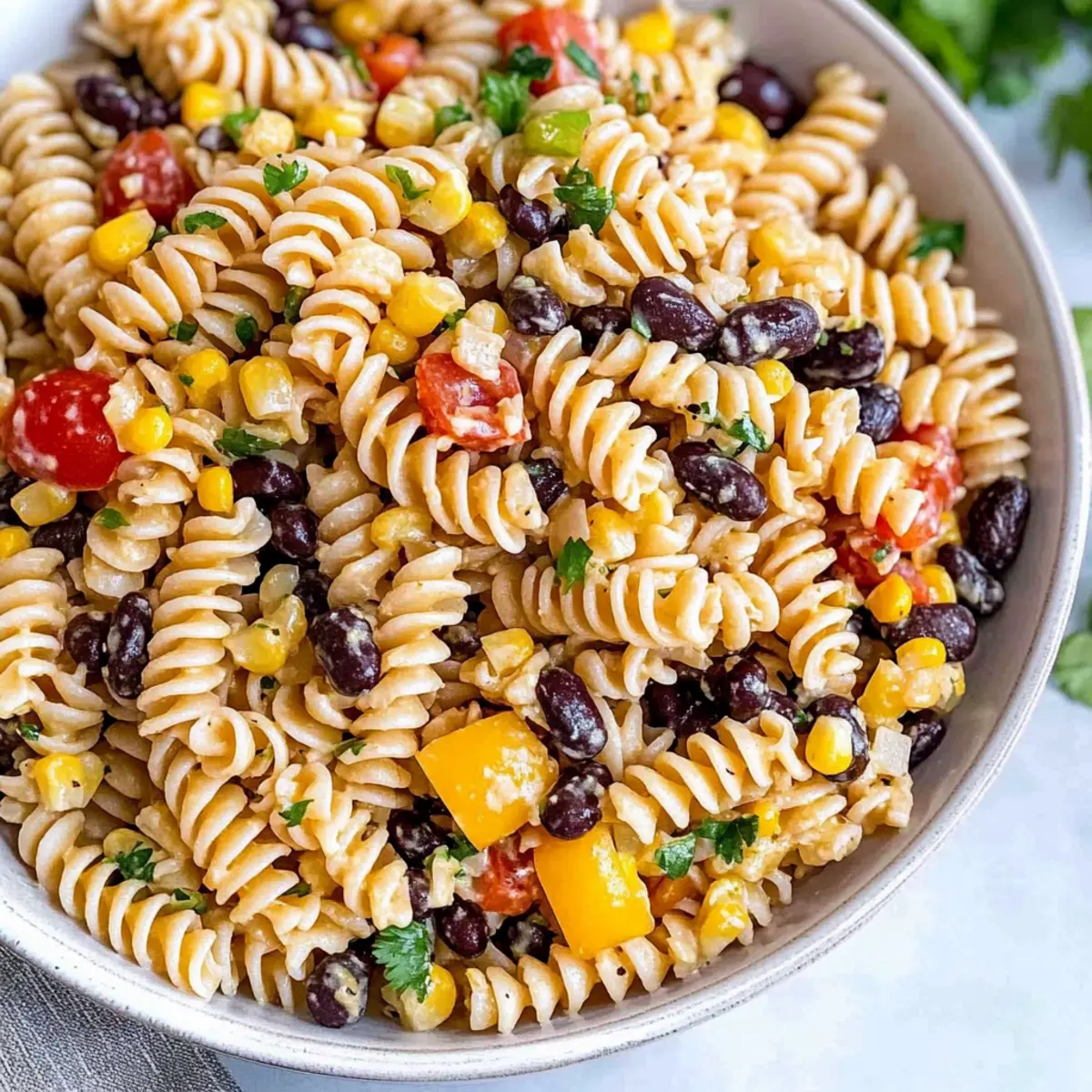 Zesty Southwest Pasta Salad That's a Crowd-Pleaser