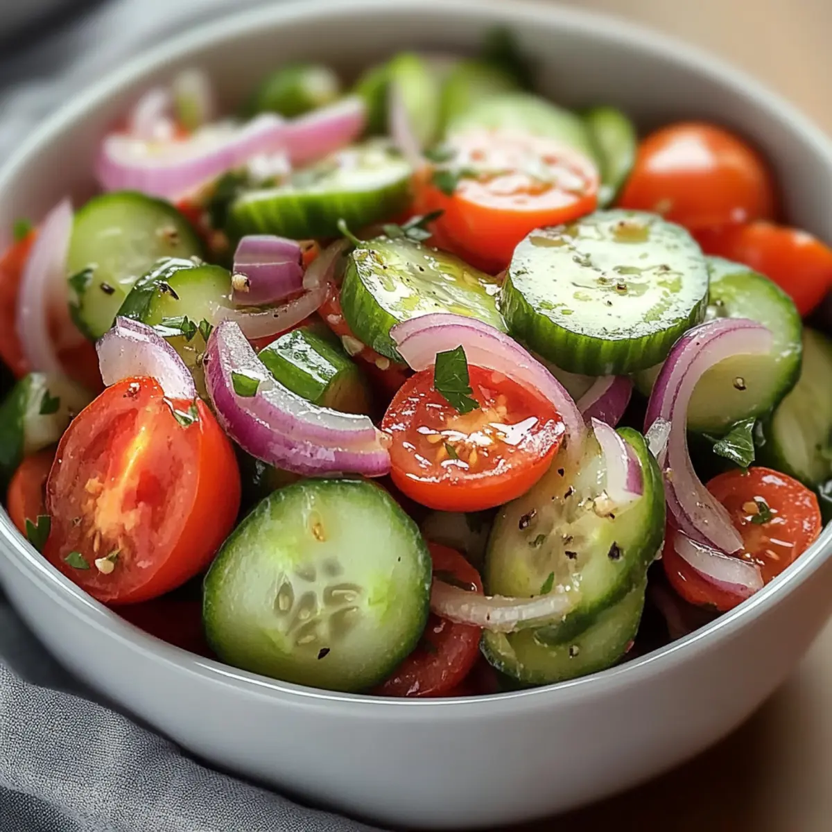 Cucumber Tomato Salad: A Refreshing Summer Classic