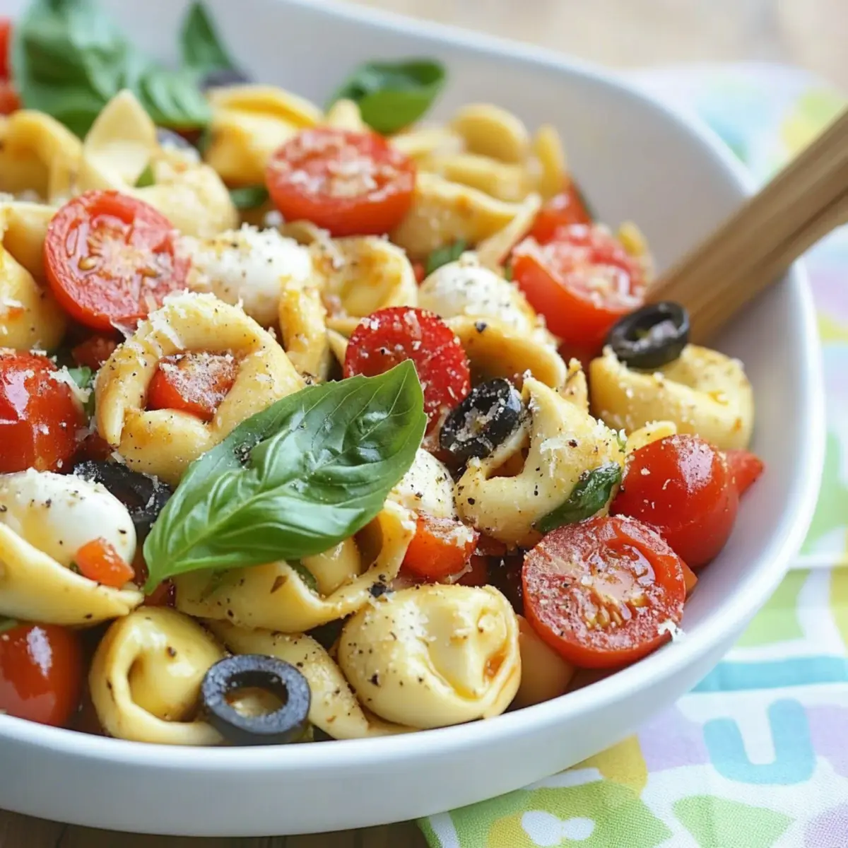 Delightful Red Pepper and Parmesan Tortellini Salad Recipe