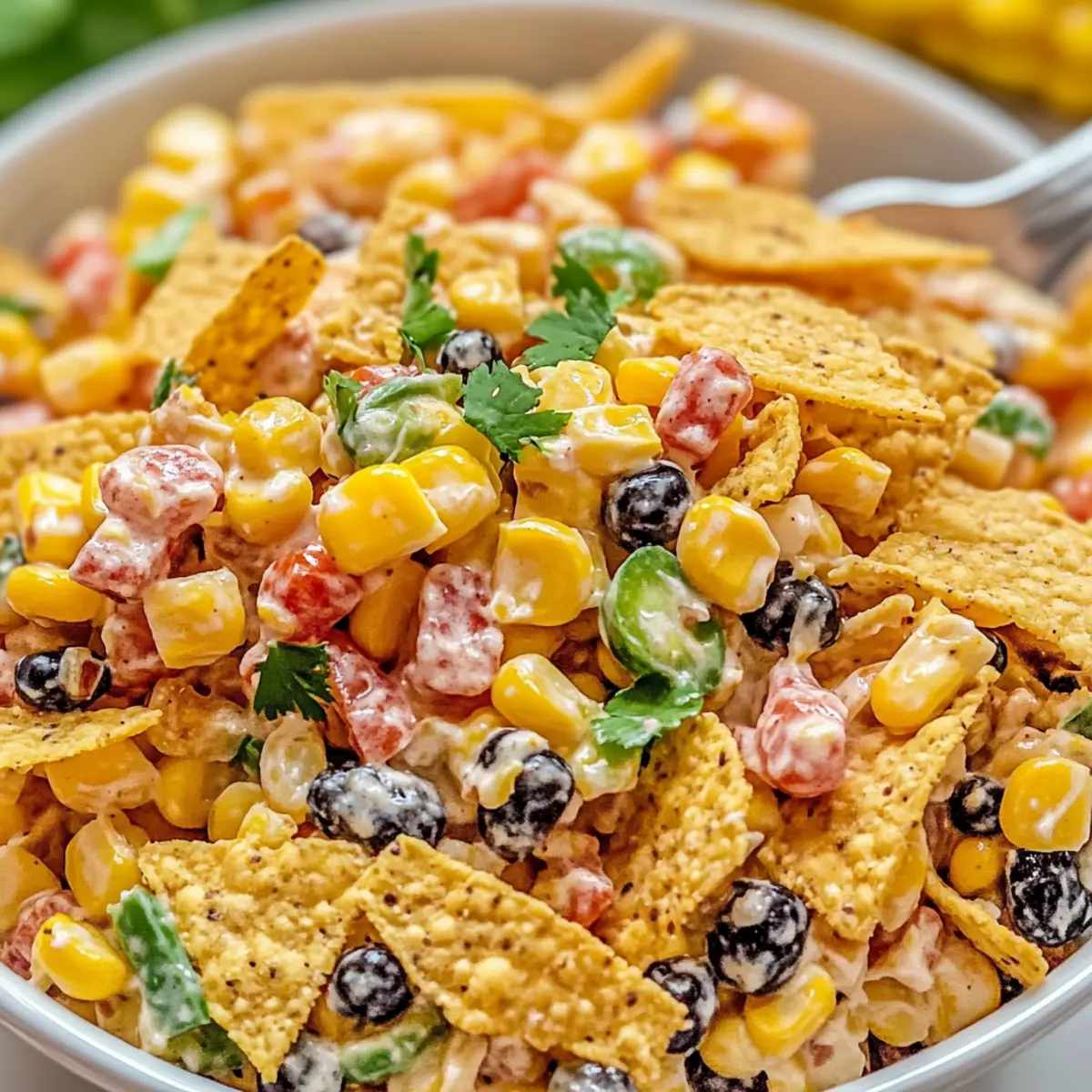 Frito Corn Salad: A Crunchy Tex-Mex Treat for Gatherings